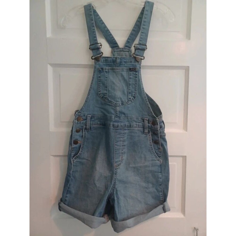 Lee denim shortalls XS short overalls Western American